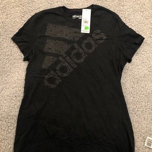 NWT Black adidas shirt